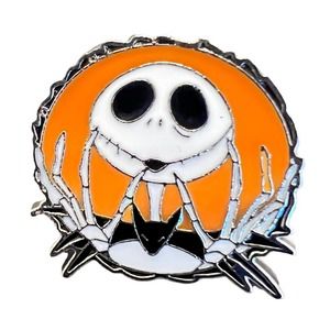 Jack skellington, nightmare before Christmas pin. New